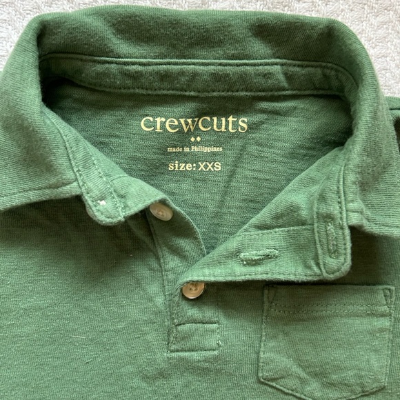 Crewcuts Forest Green Kids Polo - Picture 3 of 6